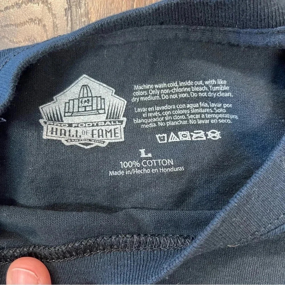 Hall of fame “Jerome Bettis” tee SZ LG - Picture 3 of 3